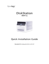 Synology DS411J Installation guide