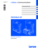Lenze PROFIBUS-DP FIF E82ZAFPC0 Owner's manual