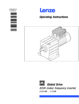 Lenze E82MV302_4B Operating Instructions Manual