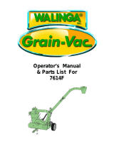 Walinga AGRI-VAC 7816 User manual