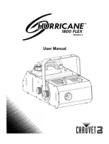 CHAUVET DJ Hurricane 1800 Flex User manual