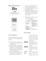 Zico ZI-6940 User manual