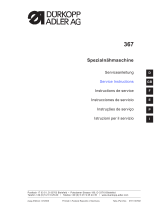 DURKOPP ADLER 367 Service Instructions Manual
