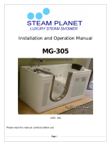 Steam Planet MG-305 Operating instructions