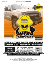 BD Diesel Performance Ultra X-Tuner Installation Instructions Manual