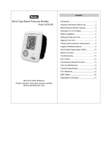 Wellex BPM18R User manual