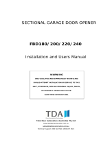 TdA FBD220 Installation and User Manual
