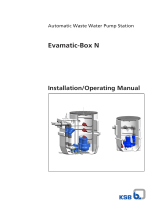 KSB Evamatic-Box N 200 I Installation & Operating Manual