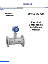 KROHNE OPTISONIC 7060 User manual