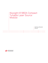 Keysight Technologies 81960A Quick start guide