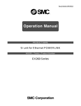 SMC EX260-SPL1 Operating instructions