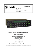 Nat PTA12-100 Operating instructions