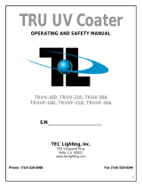 TEC TRUVF-30A Operating And Safety Manual