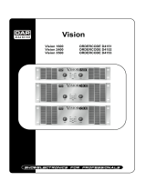 DAPAudio Vision 1600 ORDERCODE D4151 User manual