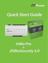 ZKaccess InBio Pro Quick start guide