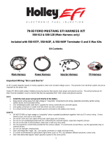 Holley EFI 550-943F Owner's manual