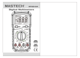 Mastech MY-62 User manual