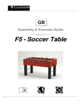 Garlando F5 Assembly & Exercise Manual