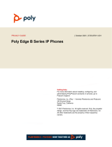 Poly Edge B Series Phones User guide
