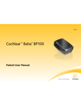 Cochlear Baha BP100 User manual