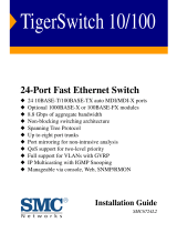 SMC Networks TigerSwitch 10/100 SMC6724L2 Installation guide