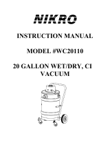 Nikro WC20110 User manual