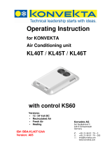 KONVEKTA KL40T/24V Operating Instructions Manual
