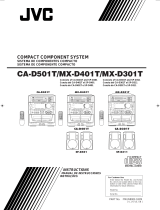 JVC MX-D301T Instructions Manual