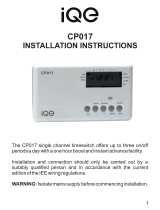 iQe CP017 Installation Instructions Manual