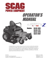 Scag Power Equipment Liberty Z User manual