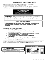 Bradford White C-SW2-504T10FBN User manual