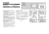 Canon EF 75-300MM 111 LENS User manual