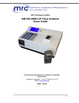MRC NIR-MS-2000-C2F- User manual
