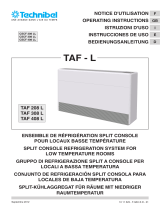 TECHNIBEL TAF208L8ZAA Operating instructions