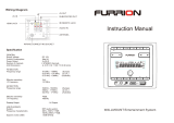 Furrion 2ABH3-DV7XXX User manual