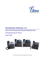 Grandstream Networks GXP1628 User manual