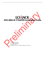 LoJack IDIVIM User manual