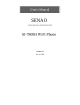 Senao International NI3-SI-7800H User manual