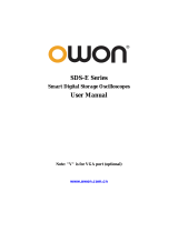 OWON SDS-E Series DSO User manual