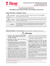 Bray Chainwheel Owner's manual