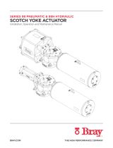 Bray Series 98 Pneumatic & 98H Hydraulic Scotch Yoke Actuator Owner's manual