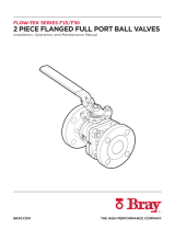 Bray Flanged Ball Valve Series F15/F30 Owner's manual