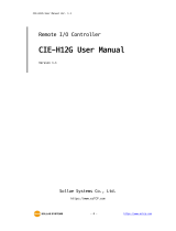 Sollae Systems CIE-H12G User manual