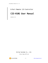 Sollae Systems CIE-H10G User manual