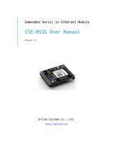 Sollae Systems CSE-M53G User manual