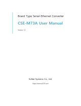 Sollae Systems CSE-M73A User manual