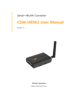 Sollae Systems CSW-H85K2 User manual