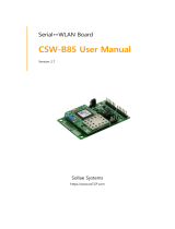 Sollae Systems CSW-B85 User manual