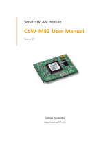 Sollae Systems CSW-M83 User manual