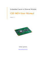 Sollae Systems CSE-M24 User manual